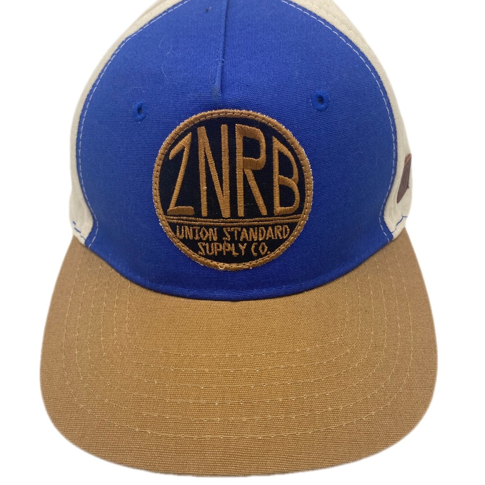 Zanerobe Union Standard Supply Co. Brown/Blue SnapBack Hat